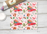 Christmas Patterned Adhesive Vinyl X114