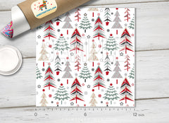 Christmas Patterned Adhesive Vinyl X115