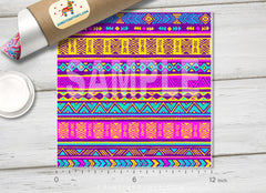 Tribal Navajo Patterned Adhesive Vinyl 856