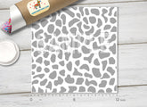Grey Dalmatian Print Pattern Adhesive Vinyl 1457 - Donkey Craft Vinyl