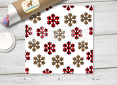 Christmas Patterned Adhesive Vinyl X095