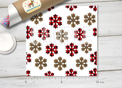 Christmas Patterned Adhesive Vinyl X095