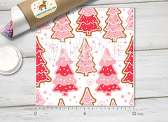 Christmas Patterned Adhesive Vinyl X117