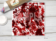 Blood Patterned Adhesive Vinyl H039
