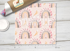 Christmas Patterned Adhesive Vinyl X121 - Donkey Craft Vinyl