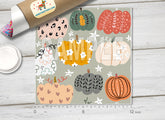 Pumpkin Patterned Adhesive Vinyl H052