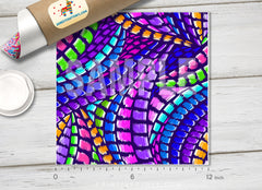 Navajo textile Patterned Adhesive Vinyl 914