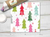 Christmas Patterned Adhesive Vinyl X078