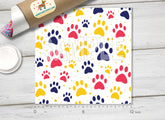 Dog Paw Pattern Adhesive Vinyl 823