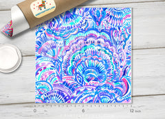 Lilly Inspired Pattern Adhesive Vinyl L108
