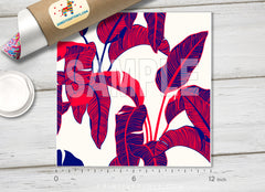 Tropical plants Adhesive Vinyl 1110