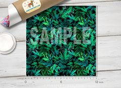 Marijuana cannabis Pattern Adhesive Vinyl 690