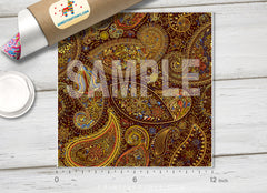 Paisley Pattern Adhesive Vinyl 688