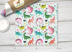 Dinosaurs Adhesive Vinyl 1052