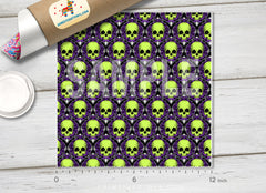 Skull Patterned HTV H054