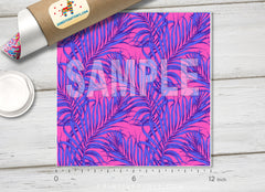 Tropical Palm Patterned Adhesive Vinyl 869