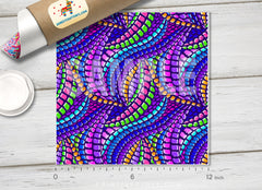 Navajo textile Patterned Adhesive Vinyl 914