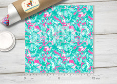 Lilly Inspired Pattern Adhesive Vinyl L124