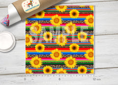 Sunflower Serape Adhesive Vinyl 1269