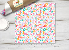 Pastel Leopard Patterned HTV 1615