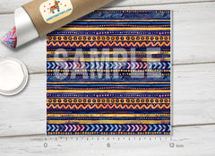 Ethnic Tribal Pattern Adhesive Vinyl 801