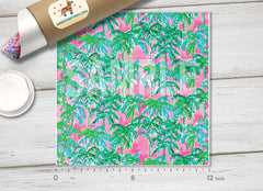 Lilly Inspired Pattern Adhesive Vinyl L145