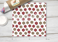 Christmas Patterned Adhesive Vinyl X095