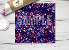 USA flag Star Adhesive Vinyl Adhesive Vinyl 1297