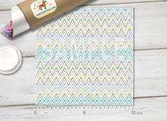 Chevron Stripes Adhesive Vinyl 1435 - Donkey Craft Vinyl