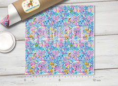Lilly Inspired Pattern Adhesive Vinyl L111