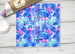 Lilly Inspired Pattern Adhesive Vinyl L128