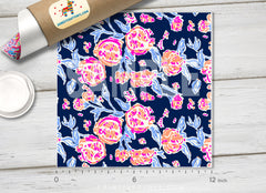 Lilly Inspired Pattern Adhesive Vinyl L079