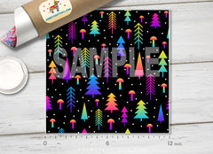 Christmas Patterned Adhesive Vinyl X072 - Donkey Craft Vinyl