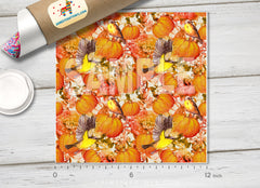 Pumpkin Patterned HTV H040