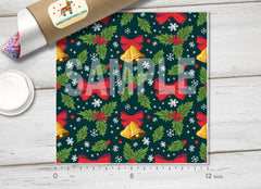 Christmas Tree Patterned Adhesive Vinyl X029
