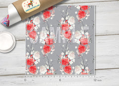 Botanical Floral Pattern Adhesive Vinyl 671