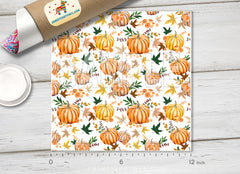Thanksgiving Pumpkin Adhesive Vinyl Adhesive Vinyl 1292
