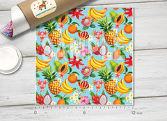 Hawaiian Tropical Fruits Pattern Adhesive Vinyl 944