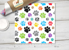 Dog Paw Adhesive Vinyl 1047