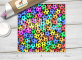 Soccer Ball Pattern Adhesive Vinyl 833