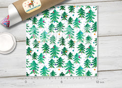 Christmas Patterned Adhesive Vinyl X099 - Donkey Craft Vinyl