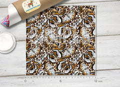 Butterfly Leopard Adhesive Vinyl 1249