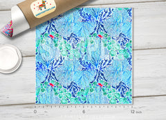 Lilly Inspired Roar of the Seas Pattern Adhesive Vinyl L047