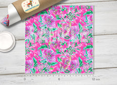 Lilly Inspired  Pattern Adhesive Vinyl L125