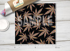 Cannabis Patterned Adhesive Vinyl 140