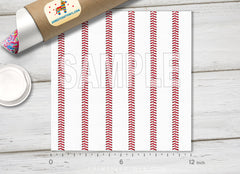 Baseball Stitches HTV 1606