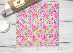Abstract Watercolor Splash Adhesive Vinyl 1384 - Donkey Craft Vinyl