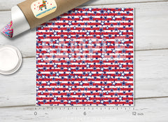 Star Stripe Adhesive Vinyl 1208