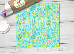 Lilly Inspired  Pattern Adhesive Vinyl L101