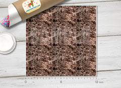 Brown Marble Patterned HTV-534